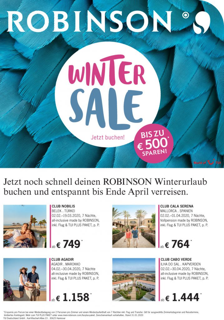 Robinson Angebot 2020013003 Der Reisebaron